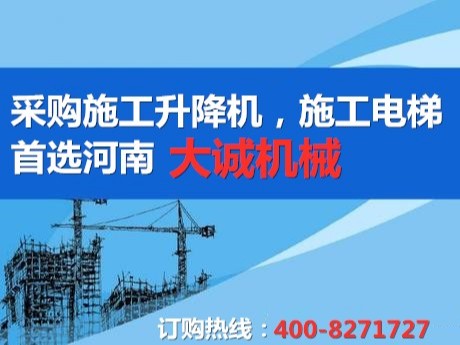 雙籠施工升降機(jī)，工地物料機(jī)價(jià)格多少？